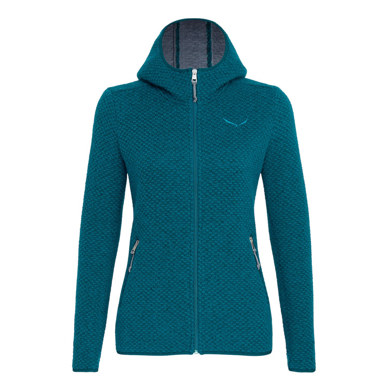 Chaqueta Plumas Mujer Chile - Salewa Woolen - Azules - PKUR-38524